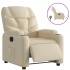 Sillón reclinable eléctrico de tela