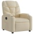 Sillón reclinable eléctrico de tela