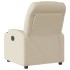 Sillón reclinable eléctrico de tela