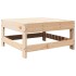 Juego de muebles de jardín 7 piezas madera maciza de