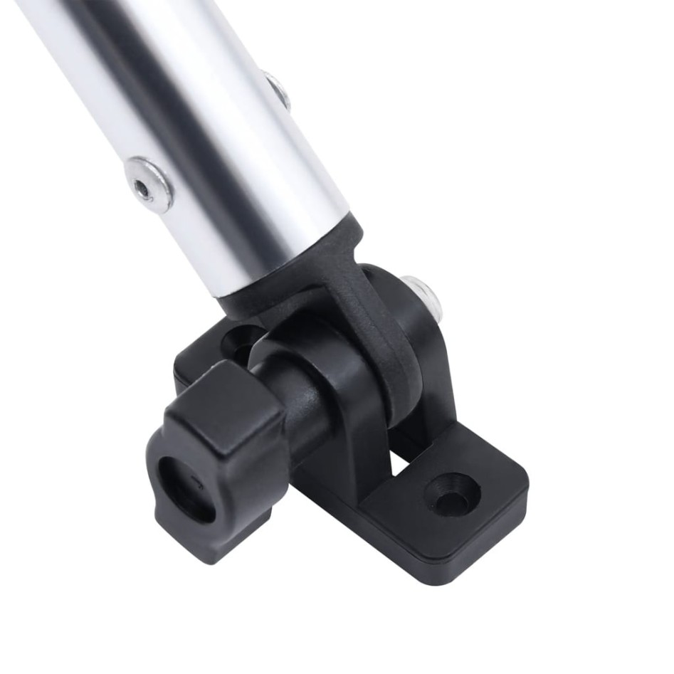 Toldo bimini de 2 arcos gris 180x130x110