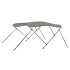 Toldo bimini de 3 arcos gris 183x140x137