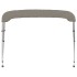 Toldo bimini de 3 arcos gris 183x196x137
