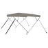 Toldo bimini de 4 arcos gris 243x210x137