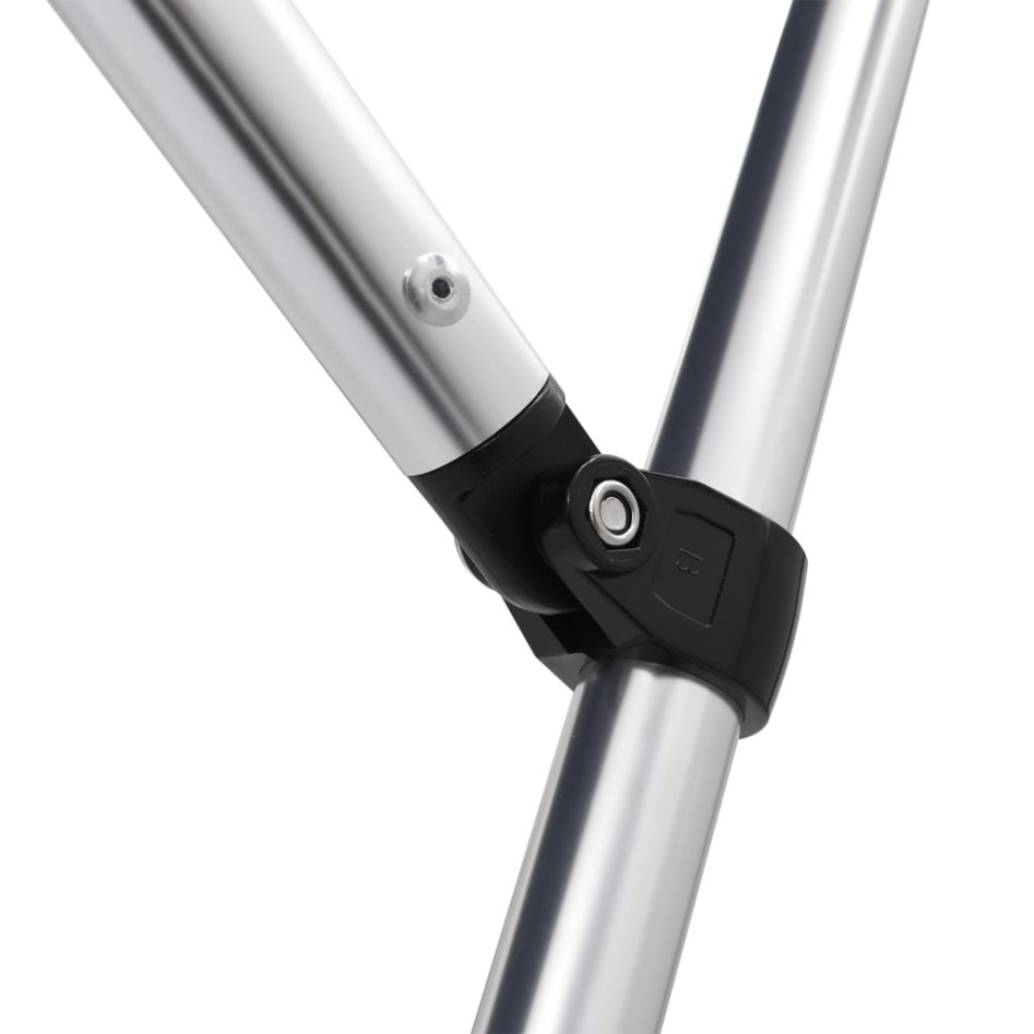 Toldo bimini de 4 arcos gris 243x210x137