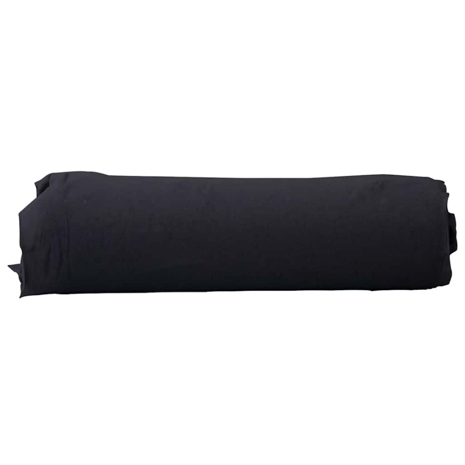 Membrana geotextil fibra de poliéster negro 1x150