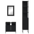 Juego de muebles de baño 3 pzas madera contrachapada