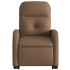 Sillón reclinable elevable de tela