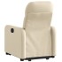Sillón eléctrico reclinable elevable de tela color