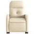 Sillón eléctrico reclinable elevable de tela color