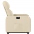 Sillón eléctrico reclinable elevable de tela color