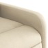 Sillón eléctrico reclinable elevable de tela color