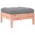Set de sofás jardín 6 pzas con cojines madera abeto