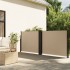 Toldo lateral retráctil beige 120x1000