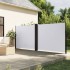 Toldo lateral retráctil blanco 180x1200