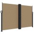 Toldo lateral retráctil gris taupe 160x1000