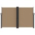 Toldo lateral retráctil gris taupe 160x1000