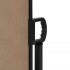 Toldo lateral retráctil gris taupe 160x1000