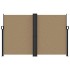 Toldo lateral retráctil gris taupe 160x1200