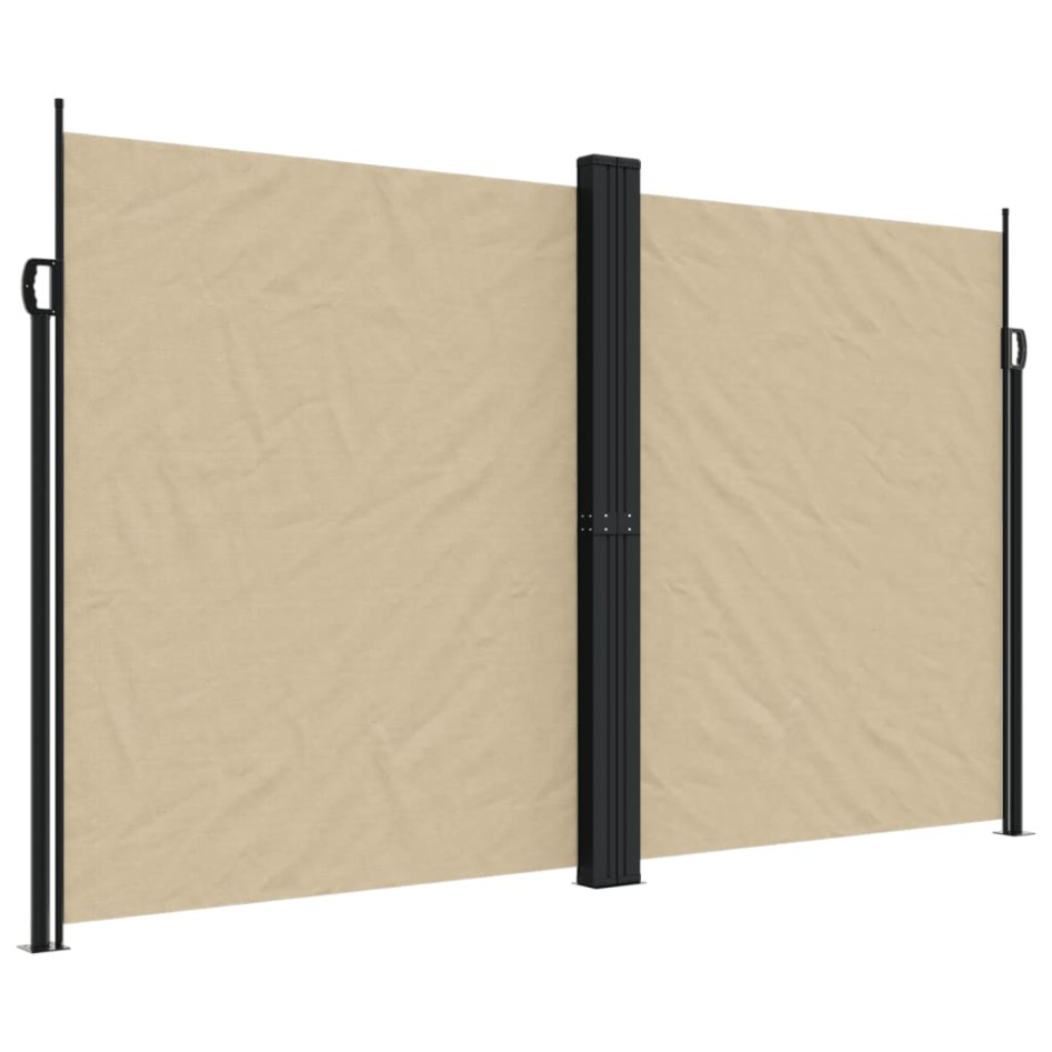 Toldo lateral retráctil beige 200x1200