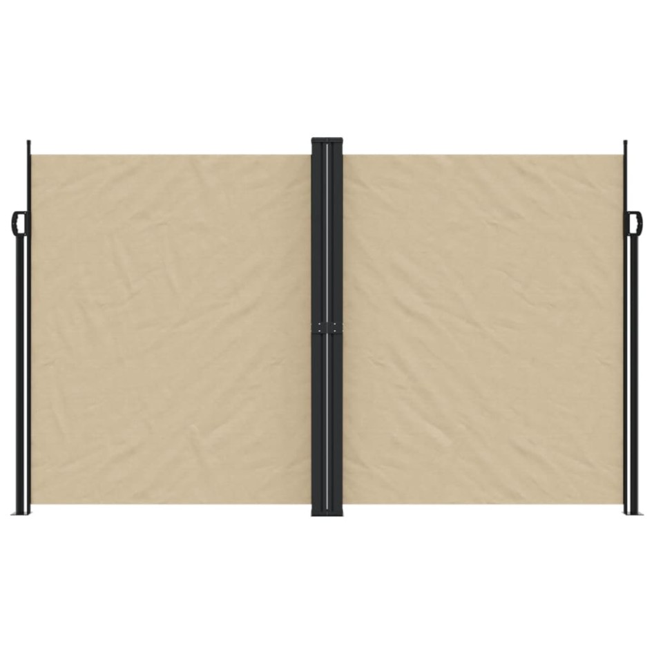 Toldo lateral retráctil beige 200x1200