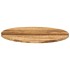 Tablero de mesa redondo madera maciza mango rugosa Ø 80x2,5