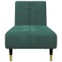 Juego de sofás 2 piezas terciopelo verde