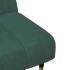Juego de sofás 2 piezas terciopelo verde