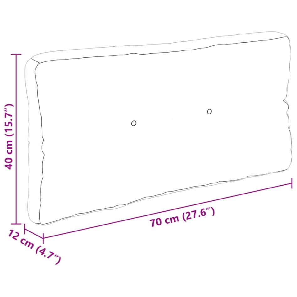 Cojines para sofá de palets 5 unidades tela verde