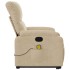 Sillón reclinable de masaje elevable tela de microfibra
