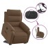 Sillón eléctrico reclinable elevable de tela
