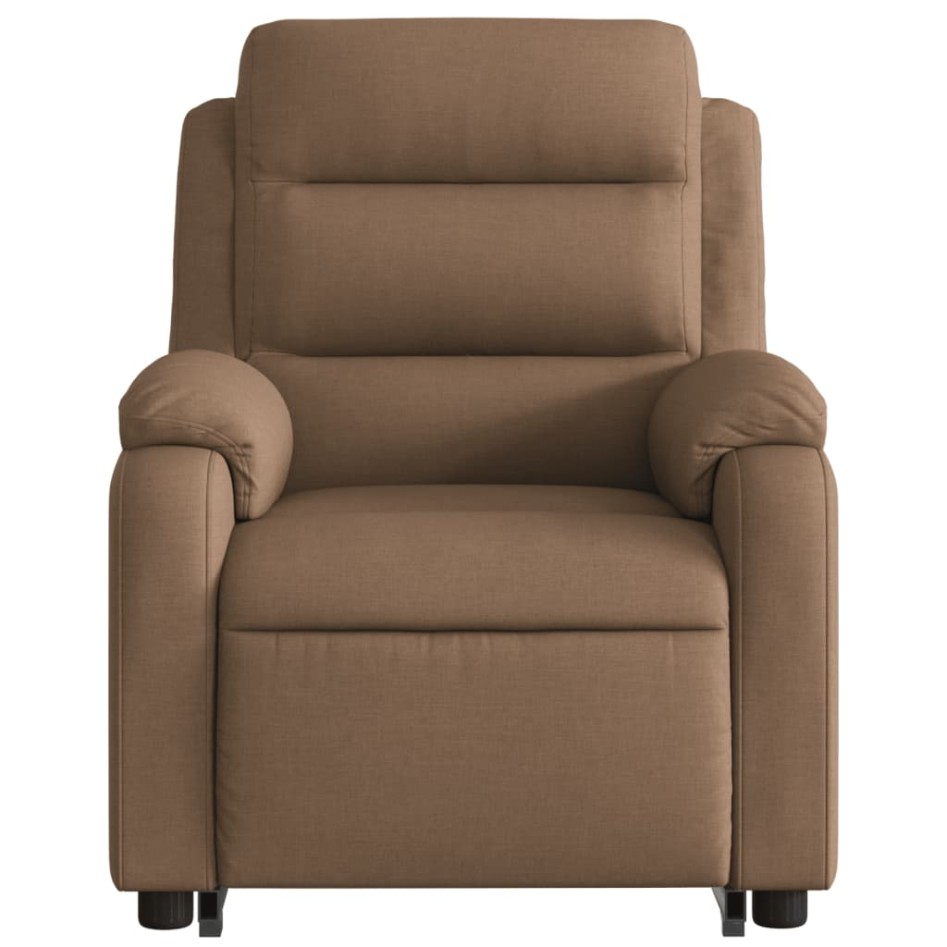 Sillón eléctrico reclinable elevable de tela