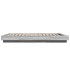 Estructura cama con luces LED madera gris Sonoma 120x190