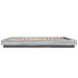 Estructura cama con luces LED madera gris Sonoma 150x200