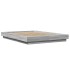 Estructura de cama madera de ingeniería gris Sonoma 120x200