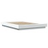 Estructura de cama sin colchón blanco 140x190