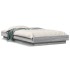 Estructura de cama madera de ingeniería gris Sonoma 90x190