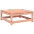 Set de sofás jardín 7 pzas con cojines madera abeto