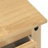 Cómoda cajonera Corona madera maciza de pino 80x43x114