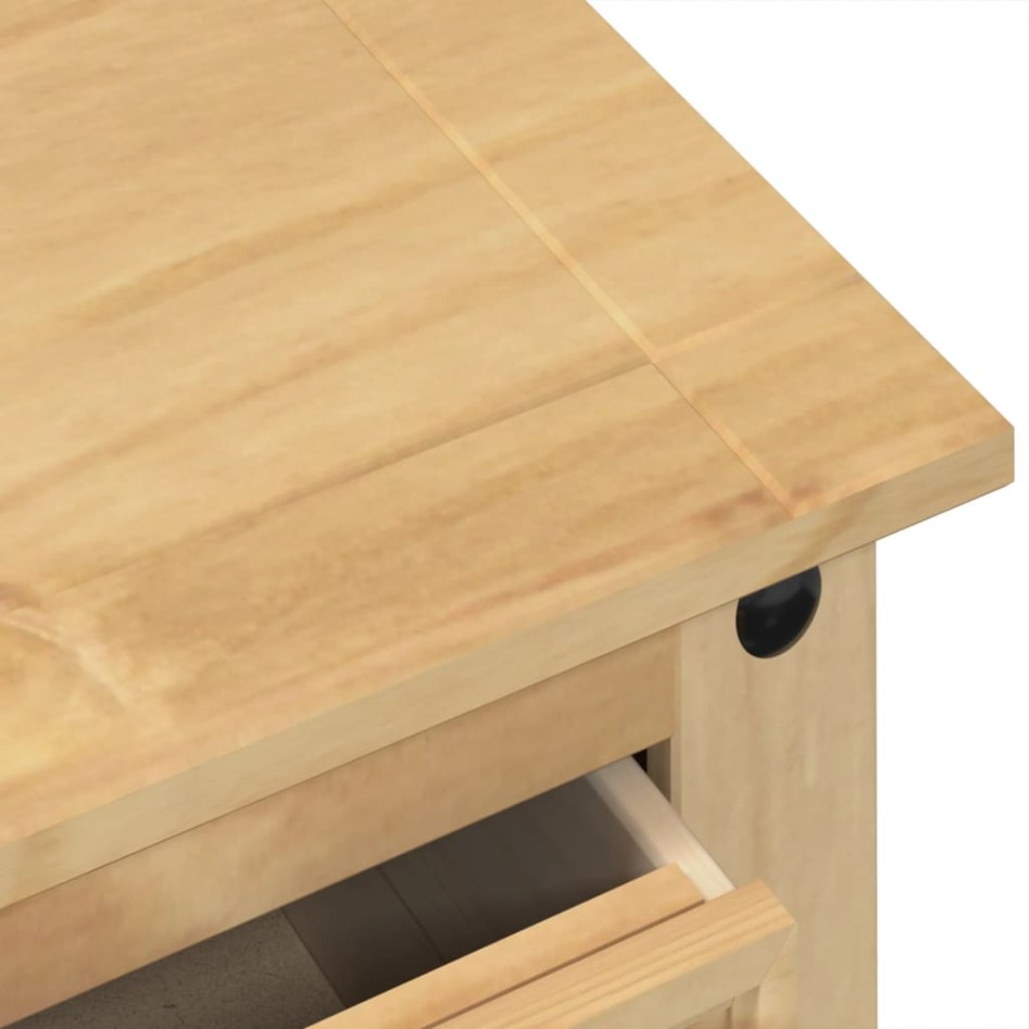 Cómoda cajonera Corona madera maciza de pino 80x43x114