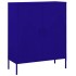 Armario de almacenamiento acero azul marino 80x35x101,5