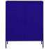 Armario de almacenamiento acero azul marino 80x35x101,5