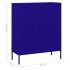 Armario de almacenamiento acero azul marino 80x35x101,5