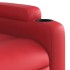 Sillón reclinable de masaje de pie cuero artificial