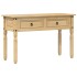 Mesa consola Corona madera maciza de pino 115x46x73