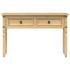 Mesa consola Corona madera maciza de pino 115x46x73