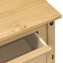 Mesa consola Corona madera maciza de pino 115x46x73