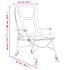 Silla de pesca con reposabrazos plegable