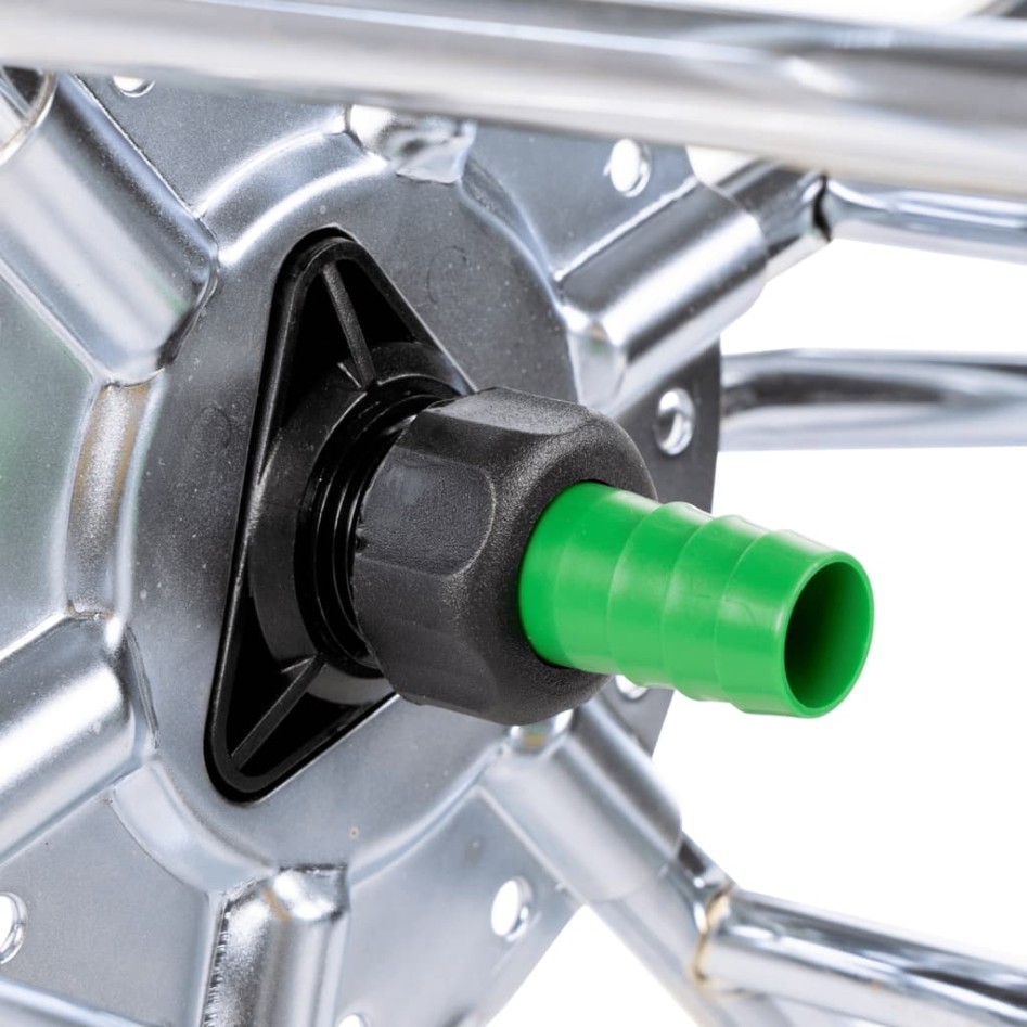 Carrito carrete para manguera de 80 m 3/4