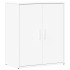 Aparador de madera de ingeniería 2 uds blanco 60x31x70